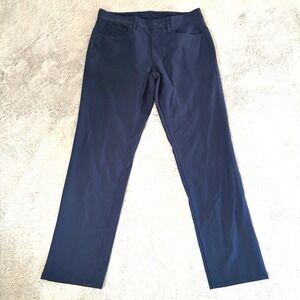 Vineyard Vines OTG 5 Pocket Pant Men Blue Performance Stretch 32x30 Light Work